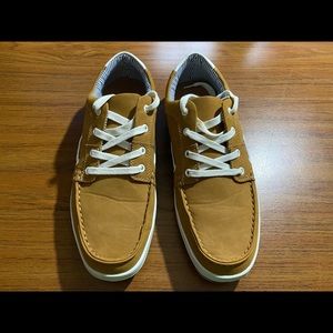 Men’s Aldo Mailo sneaker. Size US9 color tan/white